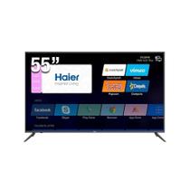 Smart TV LED 55" Haier LE55U6600DUA 4K Ultra HD HDMI/USB/Wi-Fi Bivolt
