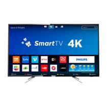 Smart TV LED 55 Polegadas Philips 55PUG610278 UHD 4K com Conversor Digital 4 HDMI 2 USB Wi-Fi 60Hz Smart TV LED 55 Polegadas Philips 55PUG610278 UHD 4K com Conversor Digital 4 HDMI 2 USB Wi-Fi 60Hz