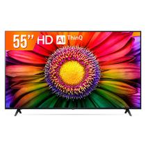 Smart TV LED 55" Ultra HD 4K LG 55UR871C0SA ThinQ AI 3 HDMI 2 USB Wi-Fi Bluetooth HDR10