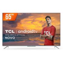 Smart TV LED 65" 4K Ultra HD TCL 65P715 3 HDMI 2 USB Android Wi-Fi Bluetooth