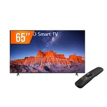 Smart TV LED 65" Ultra HD 4K LG 65UQ801C0SB.BWZ ThinQ AI 3 HDMI 2 USB Wi-Fi Bluetooth