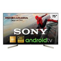 Smart TV LED 75" Sony XBR-75X905F 4K HDR com Android, Wi-Fi, 3 USB, 4 HDMI, X-Ttended Dynamic, Controle com Comando de Voz