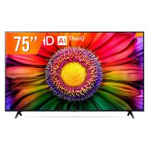 Smart TV LED 75" Ultra HD 4K LG 75UR871C0SA ThinQ AI 3 HDMI 2 USB Wi-Fi Bluetooth HDR10