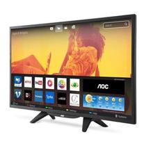 Smart Tv Led AOC 43 Polegadas Full HD Conversor Digital Wi-fi USB HDMI LE43S5760 - AOC LINHA MARROM