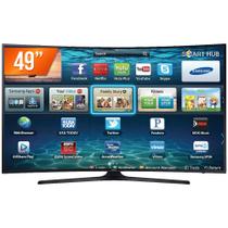 Smart TV LED Curva Tela 49" Ultra HD 4K Samsung 49MU6300 3 HDMI 2 USB Wi-Fi Conversor Digital Smart TV LED Curva Tela 49" Ultra HD 4K Samsung 49MU6300 3 HDMI 2 USB Wi-Fi Conversor Digital