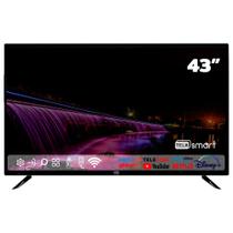 Smart Tv Led HQ HD 4K 43" HQSTV43NY - Bivolt