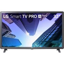 Smart TV LG 32" 32LQ621CBSB Wi-Fi Bluetooth HDMI USB ThinQAI compatível com Inteligência Artificial