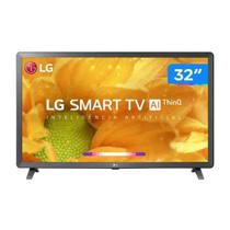 Smart TV LG 32” HD LED 32LM627BPSB ThinQ Al Conversor Digital Wi-Fi Bluetooth HDMI USB