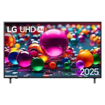 Smart TV LG 43'' 4K UHD AI 43UA8550PSA, WebOS 25, Processador alpha 7 4K AI Gen8, WiFi, Bluetooth, HDR10 Pro, AI Magic Remote, Alexa, Airplay2