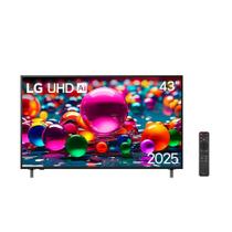 Smart Tv LG 43" 4K Ultra HD WebOS 25 AI Smart Magic Alexa 43AU801