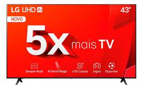Smart tv lg 43" led 4k mod 43ut801 preto bivolt Smart tv lg 43" led 4k mod 43ut801 preto bivolt