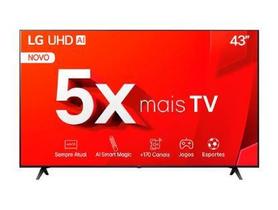 Smart tv lg 43" led 4k uhd 43tu801c0sa