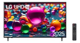 Smart tv lg 43" led 4k ultra hd mod43au801 preta