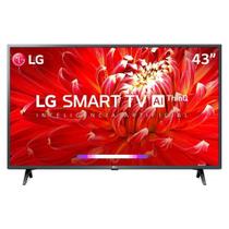 Smart TV LG 43 Polegadas Full HD, 3 HDMI, 2 USB, Wi-Fi, Bluetooth, Conversor Digital, HDR, ThinQAI - 43LM6300PSB