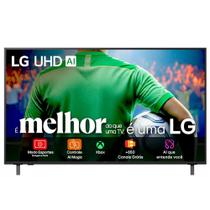 Smart TV LG 4K UHD AI 55" Polegadas, Processador α7 Gen8, webOS 25 - 55UA8550PSA