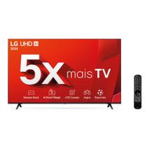 Smart TV LG 50UT8050PSA 4K UHD 50" WebOS 24 Com conversor digital integrado e Otimizador de Jogos