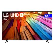 Smart TV LG 55 4K AI ThinQ Wi-Fi Comando de Voz 55UT8000PSA