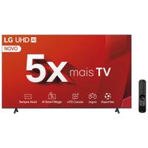 Smart TV LG 86 Polegadas 4K Wi-Fi WEBOS 24 ThinQ AI 86UT8050PSA