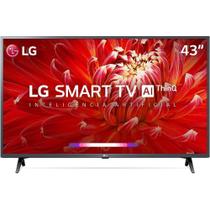 Smart TV LG LED 43 Full HD WiFi WebOS Quad Core AI ThinQ 43LM6370PSB