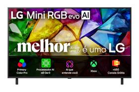 Smart TV LG Mini RGB evo AI 4K MRGB85 75 polegadas 2026
