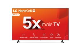 Smart TV LG NanoCell NANO80 4K de 86 polegadas 86NANO80