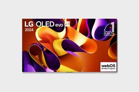Smart TV LG OLED evo AI G4 4K de 55 polegadas 2024