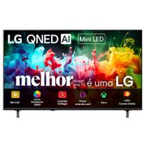 Smart TV LG QNED Mini LED AI 4K 55" Polegadas com Recurso para Jogos, Google Assistente e Wi-Fi - 55QNED70BSA Smart TV LG QNED Mini LED AI 4K 55" Polegadas com Recurso para Jogos, Google Assistente e Wi-Fi - 55QNED70BSA