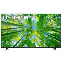 Smart Tv LG UHD 50 Polegadas 50UQ8050PSB 4K HDR Inteligência Artificial ThinQ Preta Bivolt