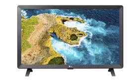 Smart TV Monitor LED 24 HD LG 24TQ520S HDMI USB, Wi-Fi, Bluetooth Com Alto Falantes WebOS 22 - Preto