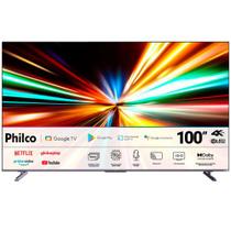 Smart TV Philco 100 Polegadas TV P100SGA 4K UHD QLED 120 Hz Dolby Vision-Atmos Google TV