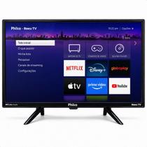 Smart TV Philco 24 Polegadas LED Roku WiFi Dolby Áudio WiFi, HDMI, USB com Espelhamento Alexa PTV24G5YR2CP Smart TV Philco 24 Polegadas LED Roku WiFi Dolby Áudio WiFi, HDMI, USB com Espelhamento Alexa PTV24G5YR2CP