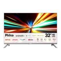 Smart TV Philco 32” LED PTV32M9GACGB Som Dolby, Android TV e Design Moderno