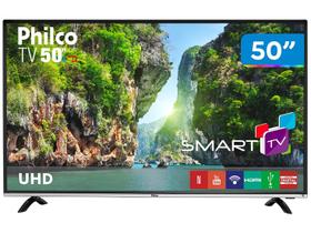 Smart TV Philco 50" LED 50F60SN 4K Conversor Wi-Fi 2 HDMI 2 USB Netflix Smart TV Philco 50" LED 50F60SN 4K Conversor Wi-Fi 2 HDMI 2 USB Netflix