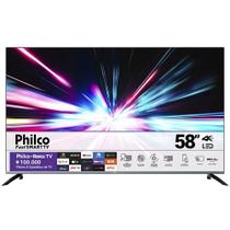 Smart TV Philco 58" 4K PTV58G70R2CSGBL HDR10 Dolby Audio 4X HDMI 2.0 WiFi Roku TV