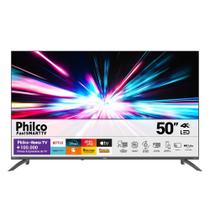 Smart TV Philco PTV50VA4REGB 4K UHD 50 Roku TV Compatível com Alexa e Google Assistente e Dolby Digital