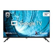 Smart TV Philips 32 HD Google TV Comando de Voz HDR HDMI Bluetooth 32PHG6909 78 Smart TV Philips 32 HD Google TV Comando de Voz HDR HDMI Bluetooth 32PHG6909 78