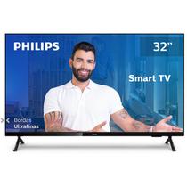 Smart TV Philips 32PHG682578 HD sem Bordas HDR Plus 3 HDMI 2 USB Wifi Miracast Preta