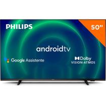 Smart TV Philips 50” 4K, HD, LED, 50PUG7406/78, Wi-Fi Integrado