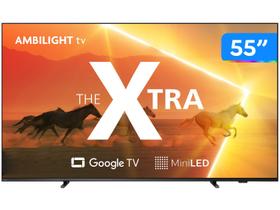 Smart TV Philips 55 Polegadas 4K UHD, LED, 55PML9118/78 Smart TV Philips 55 Polegadas 4K UHD, LED, 55PML9118/78