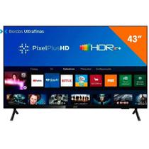 Smart TV Philips LED Full HD 43” 43PFG6825/78, 3 HDMI, 1 USB, Wi-fi Integrado