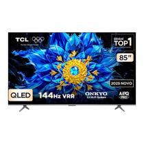 Smart TV QLED 4K Advanced 85" Polegadas com Google Tv e 144 Hz VRR - 85P8L