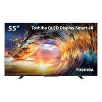 Smart Tv QLED 55 4K Toshiba 55M550L Vidaa 3 HDMI 2 Usb Wi-Fi - TB014M - Multilaser
