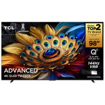 Smart TV QLED 98" Android TV Ultra HD 4K TCL C655 Comando de Voz HDR10+ 120Hz Bluetooth
