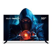 Smart TV QLED Multilaser 50" 4K Roku TL059M