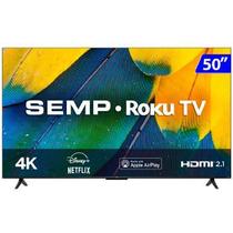 Smart TV Roku Semp LED 50" 4K UHD Wi-Fi HDR 50RK8600 - SEMP TCL