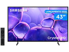 Smart TV Samsung 43" Crystal UHD 4K 2025 UN43U8100FGXZD Smart TV Samsung 43" Crystal UHD 4K 2025 UN43U8100FGXZD