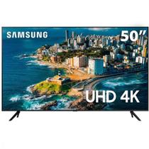 Smart TV Samsung 50 UHD 4K 50CU7700 Processador Crystal 4K Gaming Hub - Samsung Som Imagem