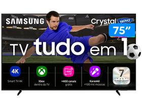 Smart TV Samsung 75" Crystal UHD 4K 2025 UN75U8100FGXZD