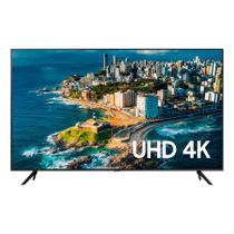Smart TV Samsung 75" UHD 4K 75CU7700 2023, Processador Crystal 4K, Gaming Hub Tela sem Limites
