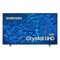 Smart TV Samsung 85 Polegadas Crystal UHD 4K BU8000, 3 HDMI, 2 USB, Wi-Fi, Bluetooth, Alexa, Google, Tela Infinita - UN85BU8000GXZD